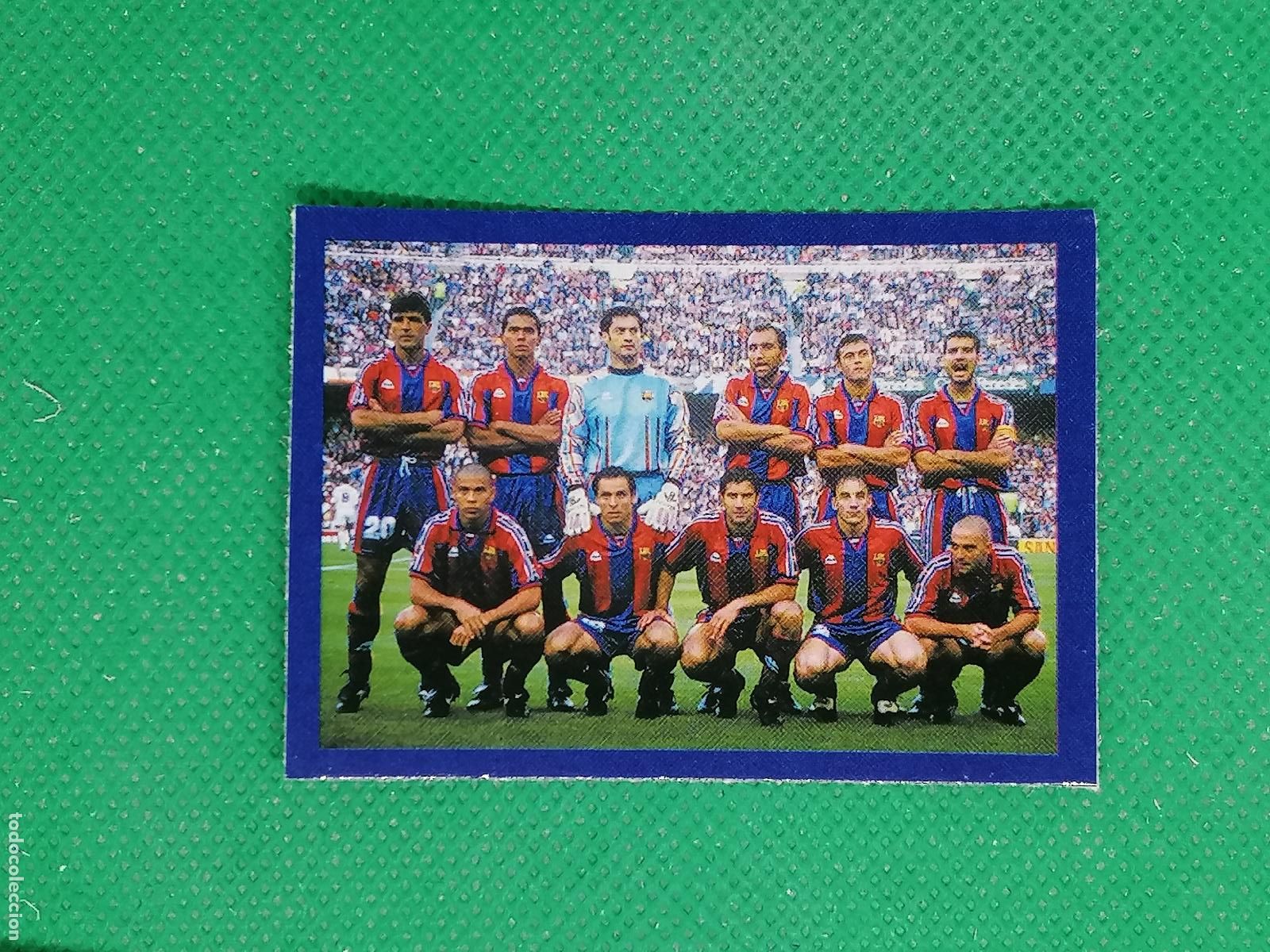 Figurine di Calcio: 131 ALINEACION COPA ESPA&Ntilde;A 1997 COMEBACK KINGS ⚽ TOPPS BARCELONA STICKERS 2025 2026 25 26 ⚽