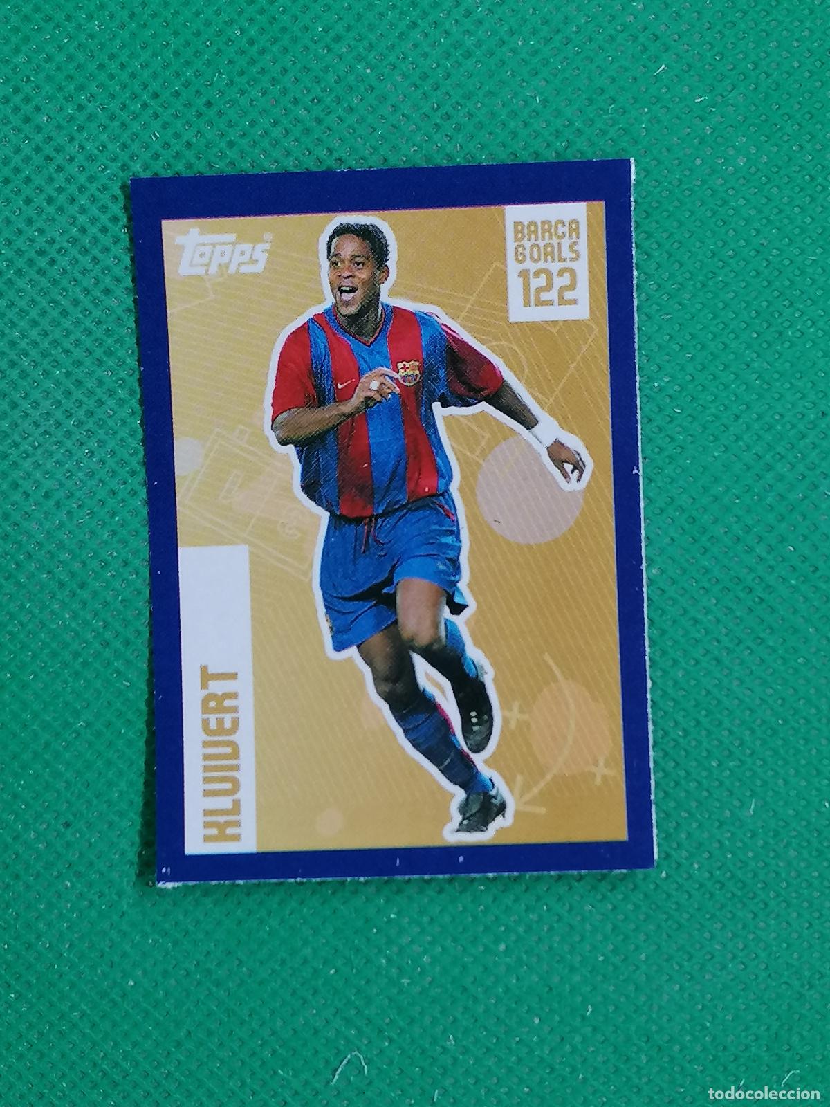 Cromos de Futebol: 124 KLUIVERT GOLDEN GOAL SCORERS ⚽ TOPPS BARCELONA STICKERS 2025 2026 25 26 ⚽