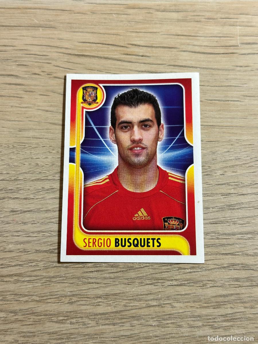 Figurine di Calcio: BUSQUETS n&ordm; 146 A POR ELLOS SELECION ESPA&Ntilde;OLA 2009 PANINI CROMO SIN PEGAR NUEVO