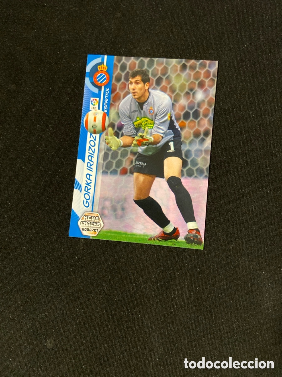 Figurine di Calcio: GORKA IRAIZOZ 111 (ESPANYOL) PANINI MEGACRACKS 2006-2007 06 07 CROMO CARTA M-3