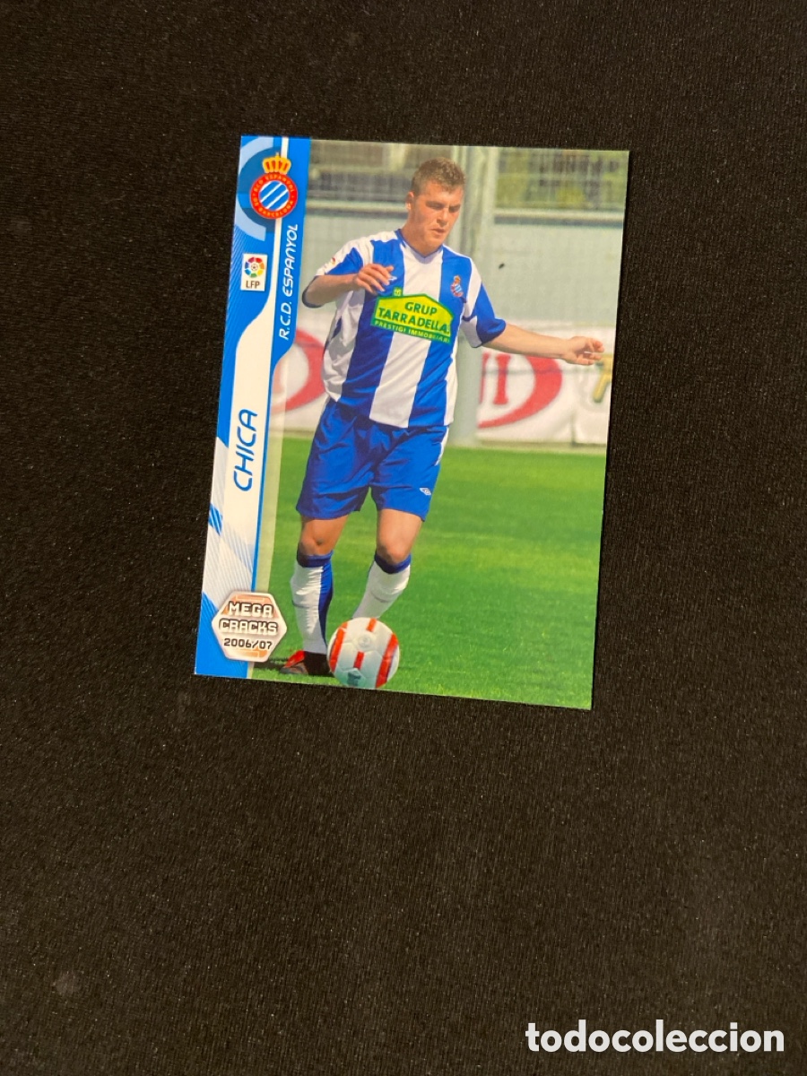 Cromos de Futebol: CHICA 112 (ESPANYOL) PANINI MEGACRACKS 2006-2007 06 07 CROMO CARTA M-3