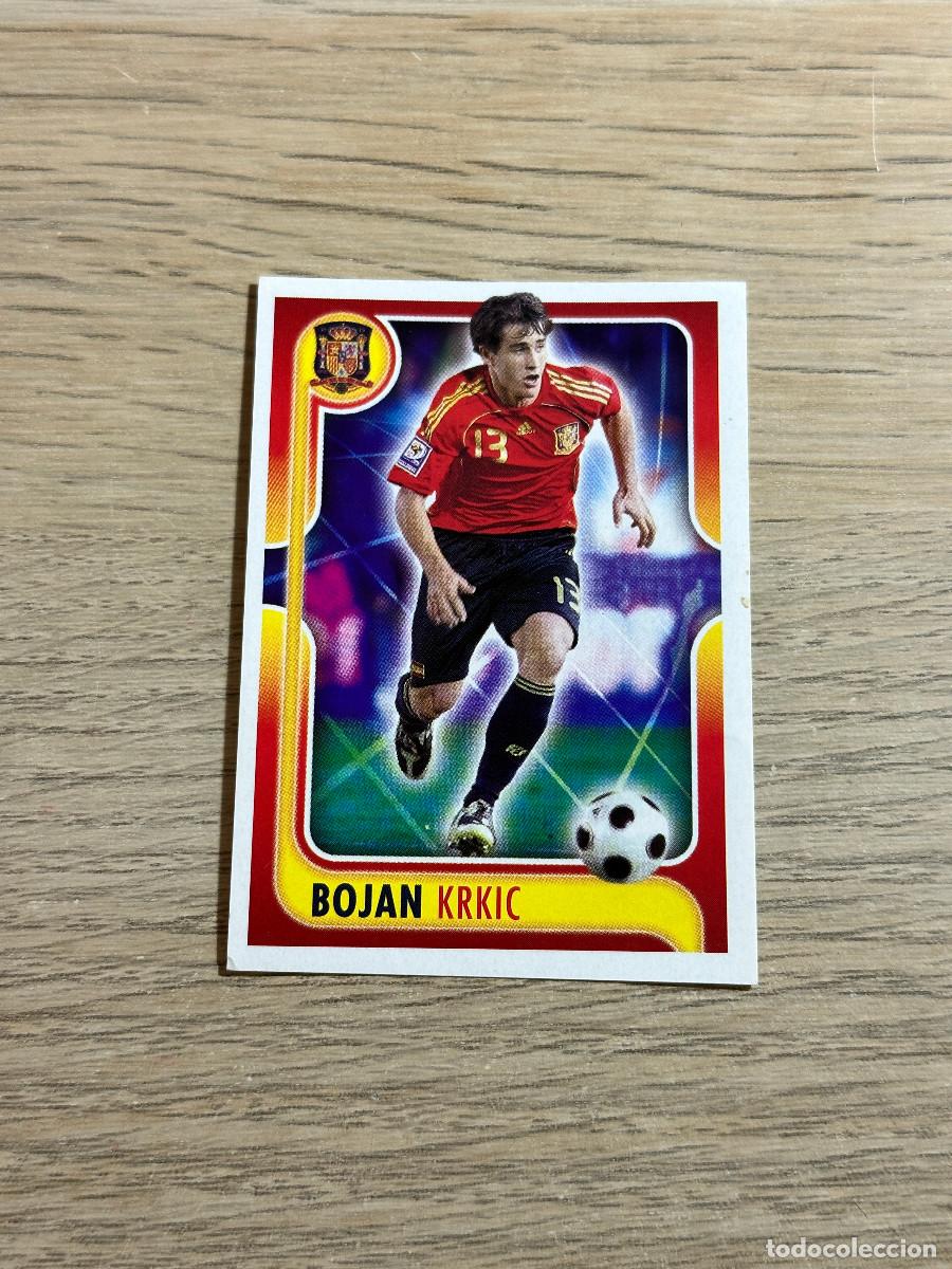 Figurine di Calcio: BOJAN n&ordm; 149 A POR ELLOS SELECION ESPA&Ntilde;OLA 2009 PANINI CROMO SIN PEGAR NUEVO