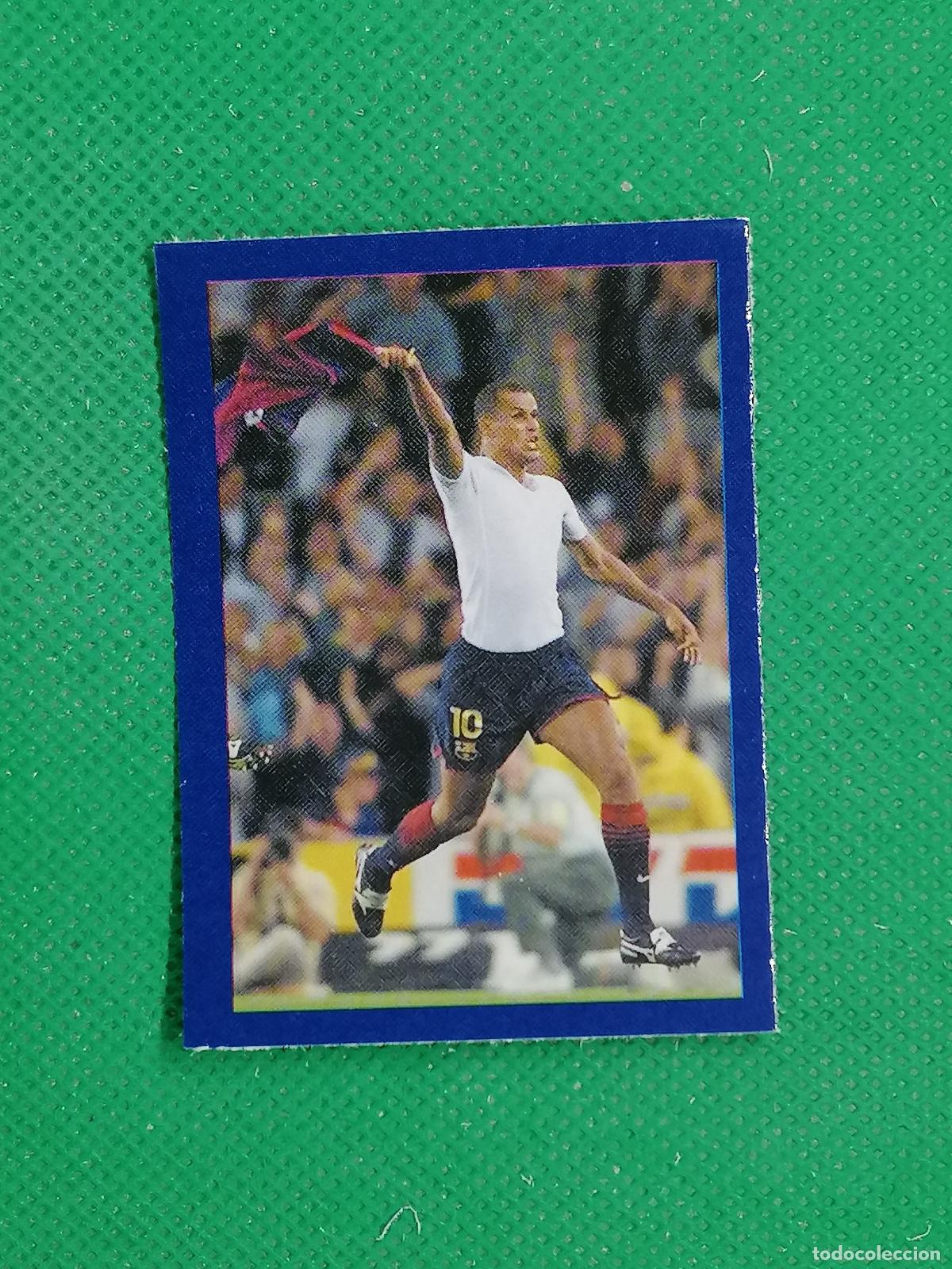 Cromos de F&uacute;tbol: 111 RIVALDO BICYCLE 2001 MAGIC MOMENTS ⚽ TOPPS BARCELONA STICKERS 2025 2026 25 26 ⚽