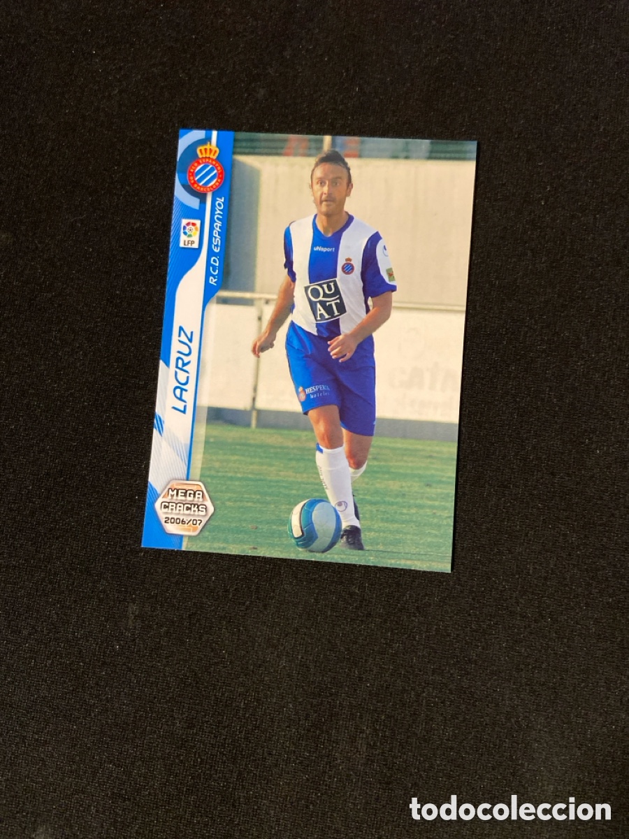Figurine di Calcio: LACRUZ 112 BIS (ESPANYOL) PANINI MEGACRACKS 2006-2007 06 07 CROMO CARTA M-3