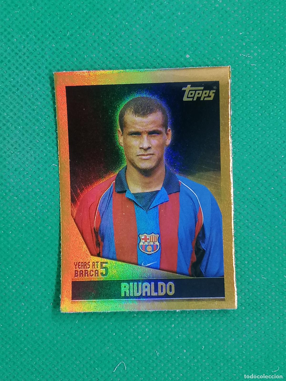 Cromos de F&uacute;tbol: 95 RIVALDO HALL OF FAME ⚽ TOPPS BARCELONA STICKERS 2025 2026 25 26 ⚽