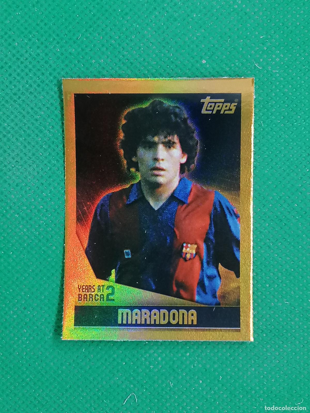 Cromos de F&uacute;tbol: 94 MARADONA HALL OF FAME ⚽ TOPPS BARCELONA STICKERS 2025 2026 25 26 ⚽