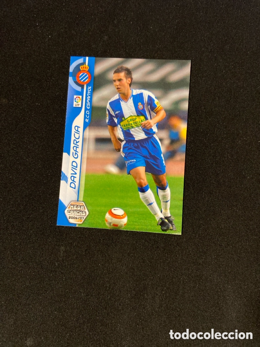 Fu&szlig;ball-Sticker: DAVID GARCIA 115 (ESPANYOL) PANINI MEGACRACKS 2006-2007 06 07 CROMO CARTA M-3