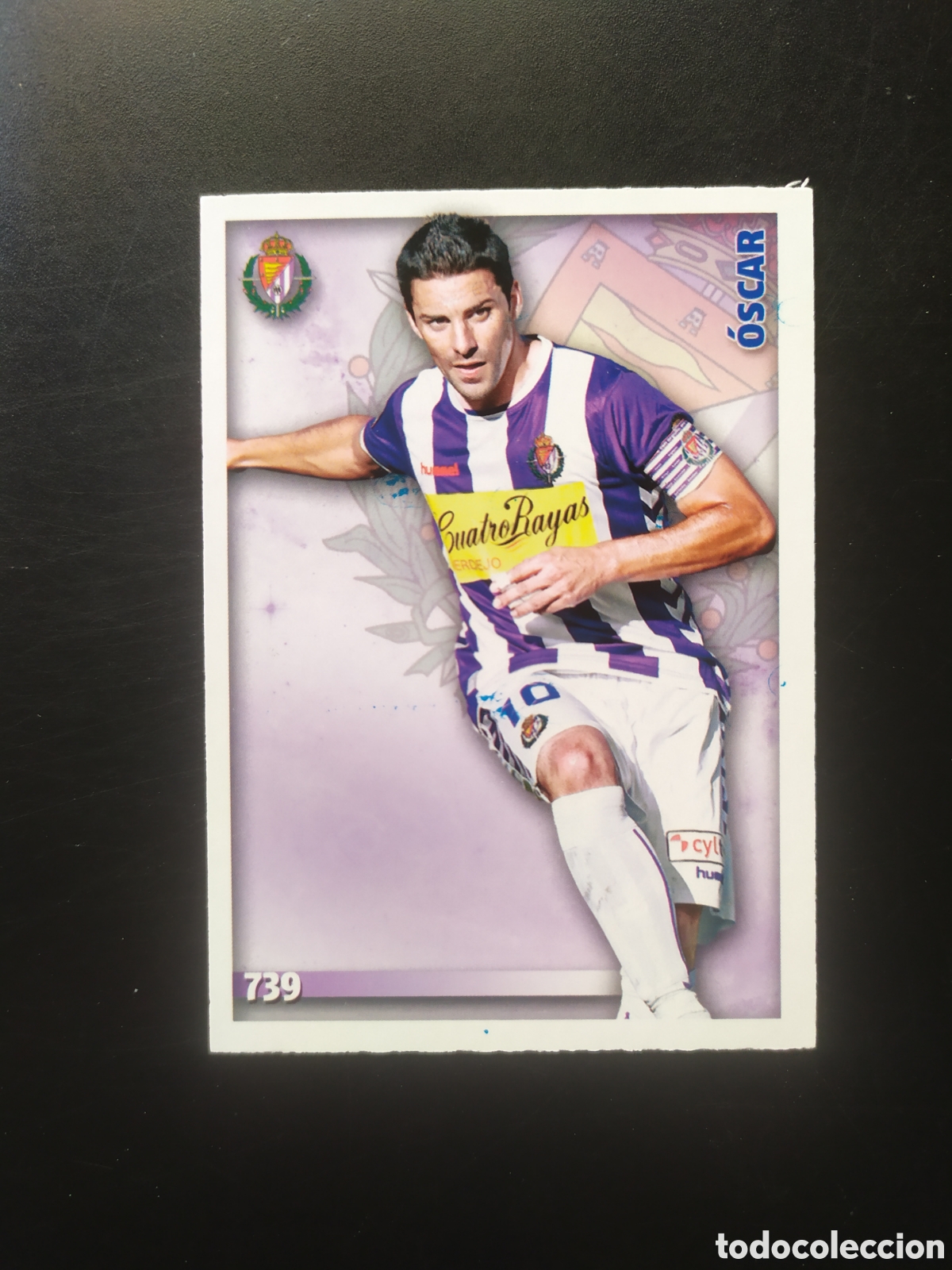 Cromos de Futebol: Mundicromo fichas Liga 2014 2015 14 15 Oscar n&deg; 739 Valladolid