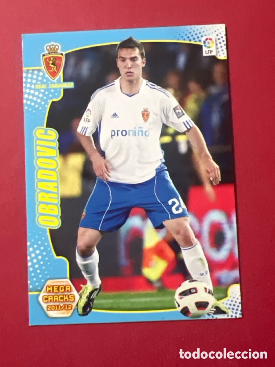 Cromos de F&uacute;tbol: C1159. MEGACRACKS MGK 2011 2012 11 12 - PANINI - N&ordm; 351 OBRADOVIC REAL ZARAGOZA