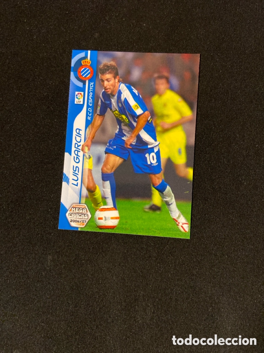 Cartes &agrave; collectionner de Football: LUIS GARCIA 126 (ESPANYOL) PANINI MEGACRACKS 2006-2007 06 07 CROMO CARTA M-3
