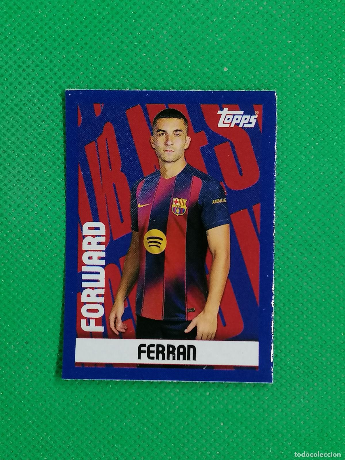 Cromos de Futebol: 29 FERRAN TORRES DELANTEROS ⚽ TOPPS BARCELONA STICKERS 2025 2026 25 26 ⚽