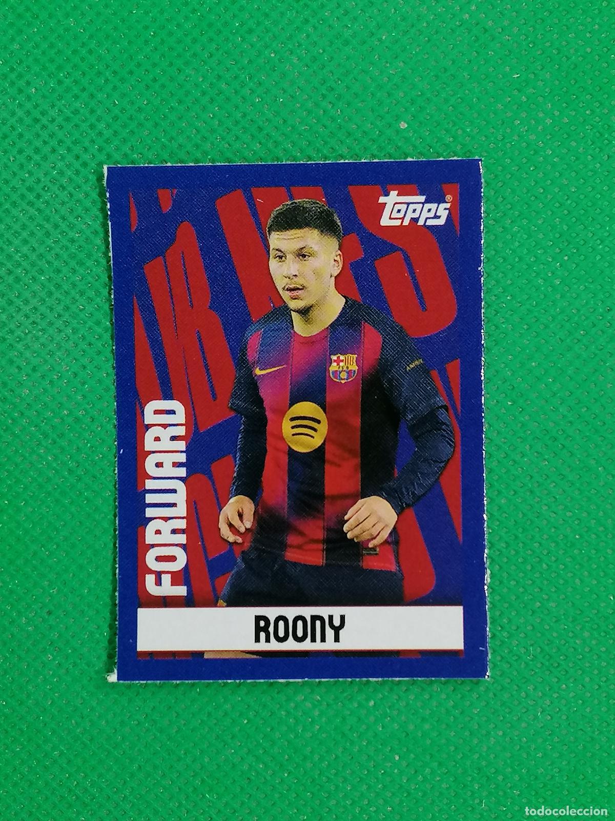 Fu&szlig;ball-Sticker: 26 ROONY BARDGHJI DELANTEROS ⚽ TOPPS BARCELONA STICKERS 2025 2026 25 26 ⚽
