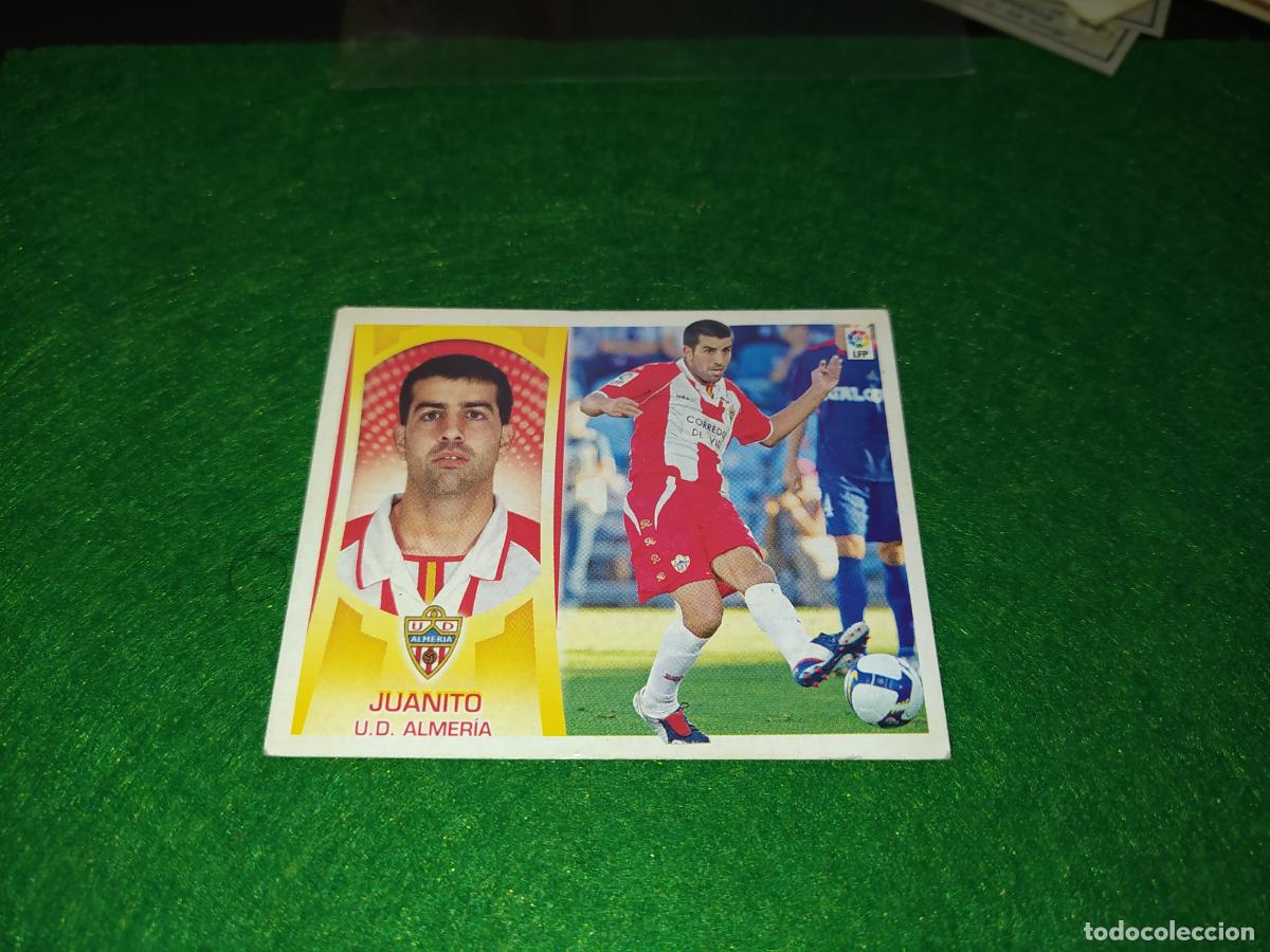 Cromos de Futebol: juanito n&ordm; 8 almeria liga este 2009 2010 09 10 nunca pegado