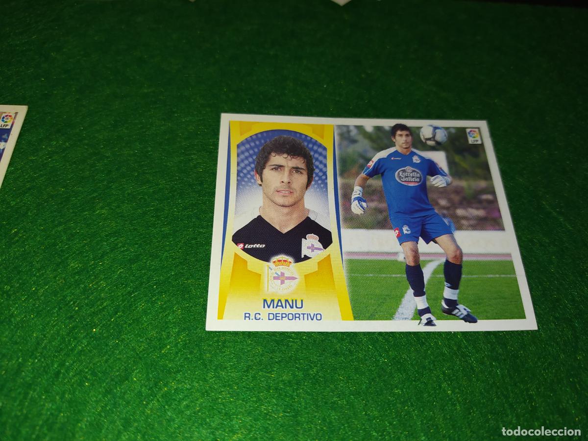 Football Stickers: manu n&ordm; 2 deportivo de la coru&ntilde;a liga este 2009 2010 09 10 nunca pegado