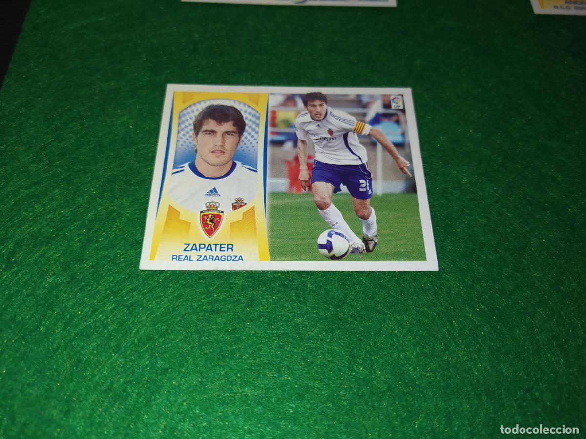 Cromos de F&uacute;tbol: zapater n&ordm; 3 real zaragoza liga este 2009 2010 09 10 nunca pegado