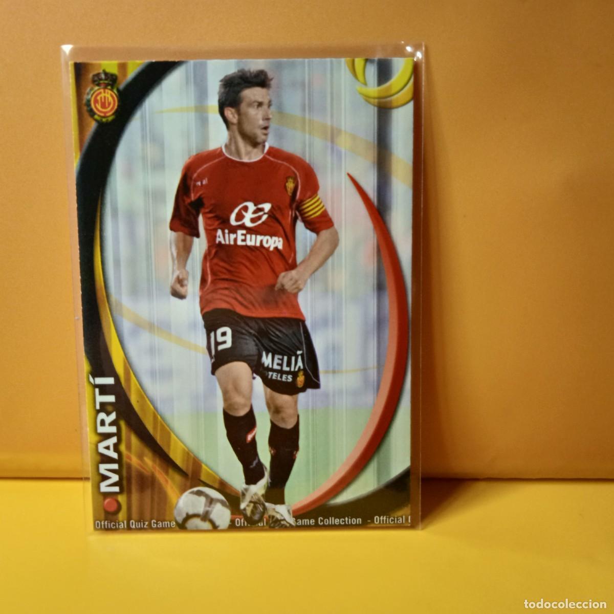 Figurine di Calcio: MUNDICROMO 2010 2011 10 11 R.C.D MALLORCA MART&Iacute; 122