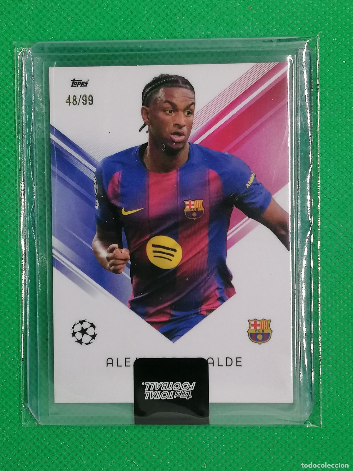 Fu&szlig;ball-Sticker: 64 ALEJANDRO BALDE BARCELONA ⚽ TTF TOPPS TOTAL FOOTBALL 24 25 2024 2025 ⚽