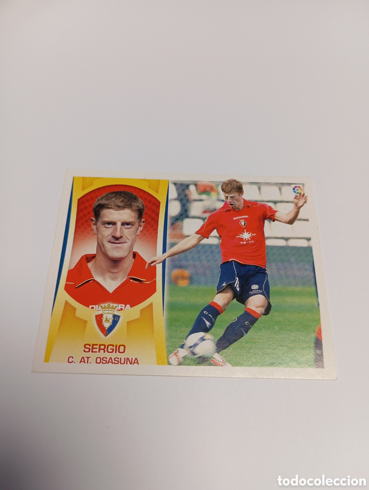 Fu&szlig;ball-Sticker: Sergio 4 Osasuna Liga Este 2009 2010 PANINI 09 10