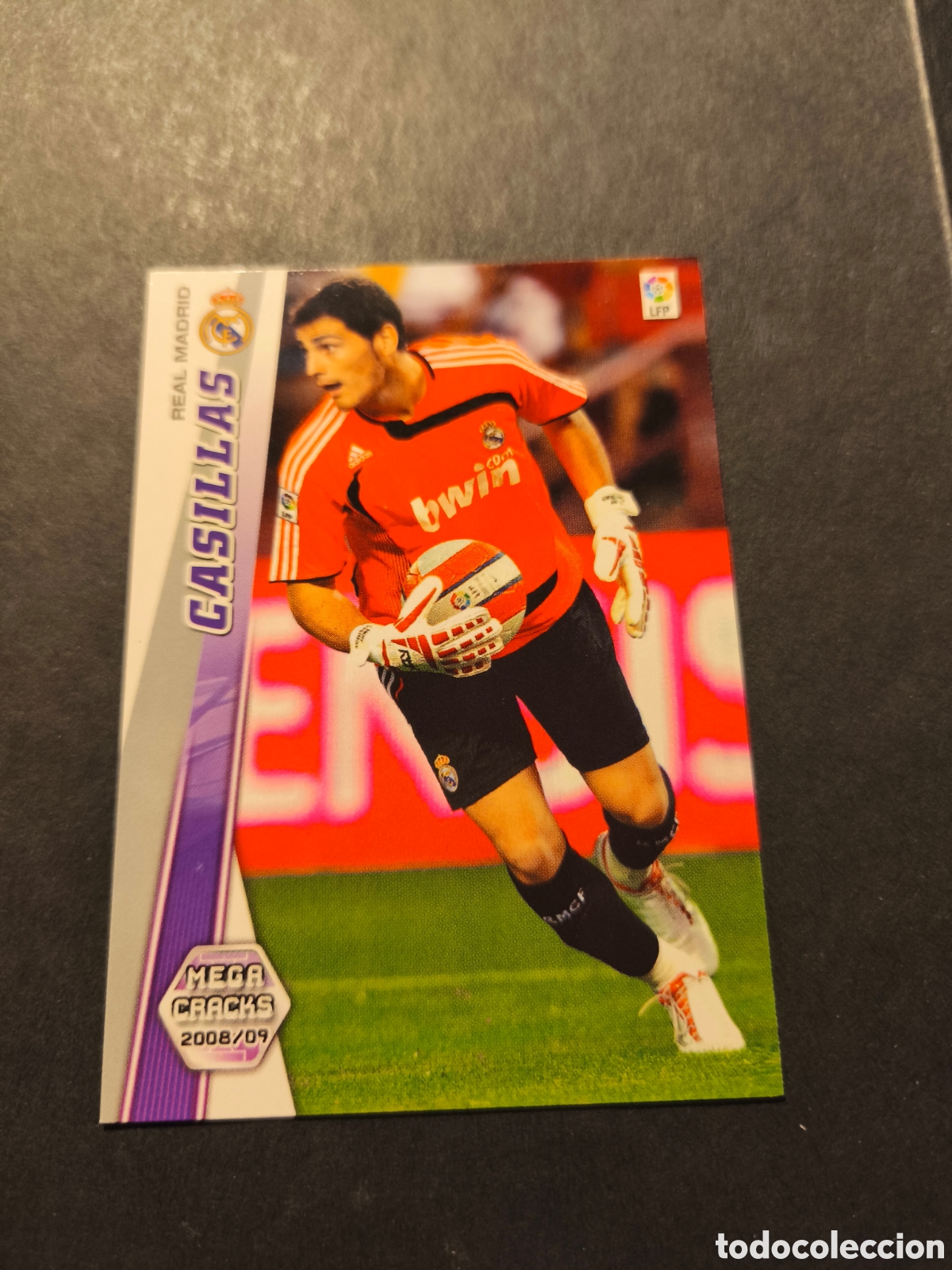 Cromos de F&uacute;tbol: 146 IKER CASILLAS REAL MADRID MEGACRAKS PANINI 2008 2009