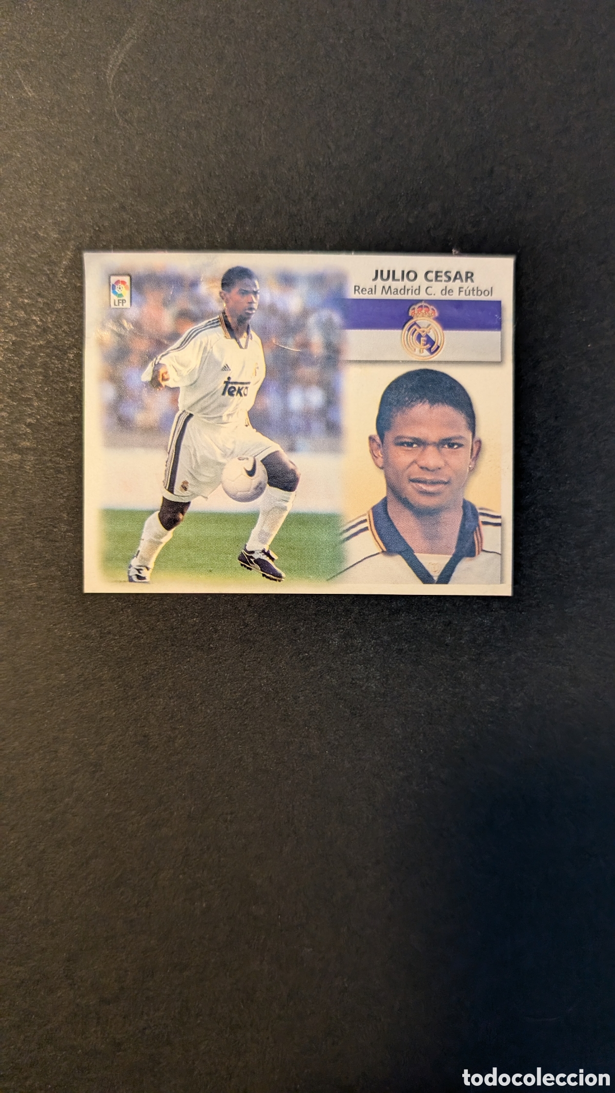 Cromos de F&uacute;tbol: JULIO CESAR REAL MADRID FICHAJE 12 LIGA ESTE 1999/00 99 00 VENTANILLA