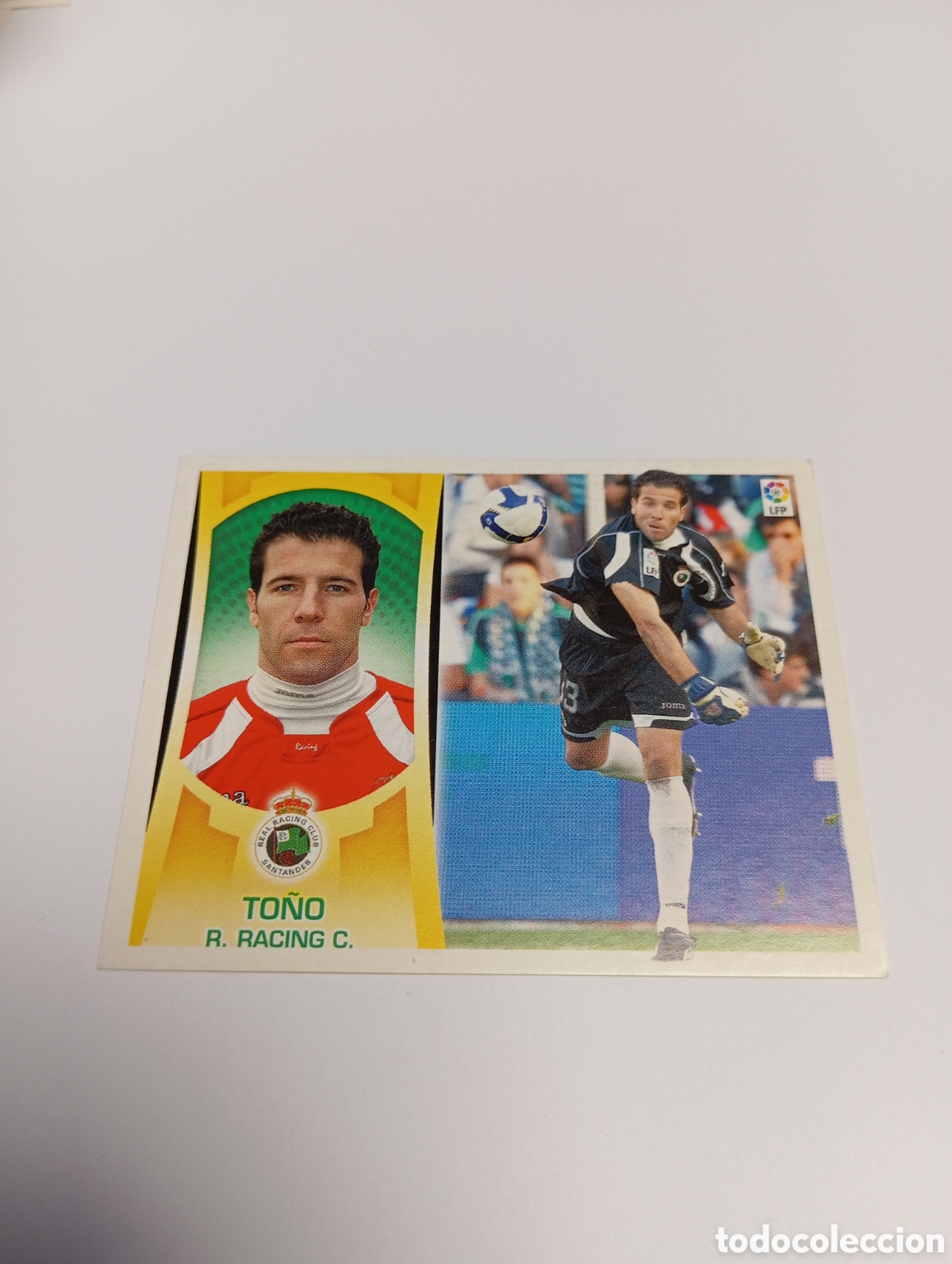 Fu&szlig;ball-Sticker: To&ntilde;o 1 Racing Liga Este 2009 2010 PANINI 09 10