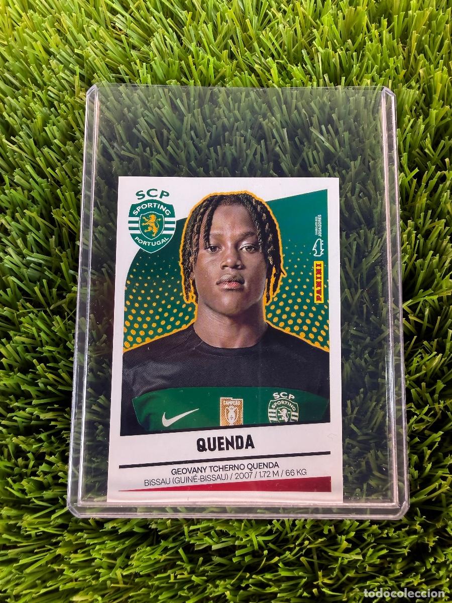 Fu&szlig;ball-Sticker: N&ordm; 326 Geovany Quenda Sporting de Lisboa Futebol Liga Portuguesa Stickers 24 25