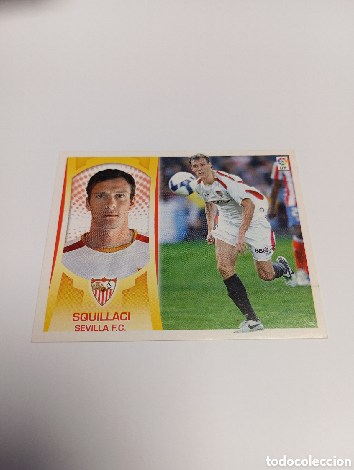 Fu&szlig;ball-Sticker: Squillaci 5 Sevilla Liga Este 2009 2010 PANINI 09 10