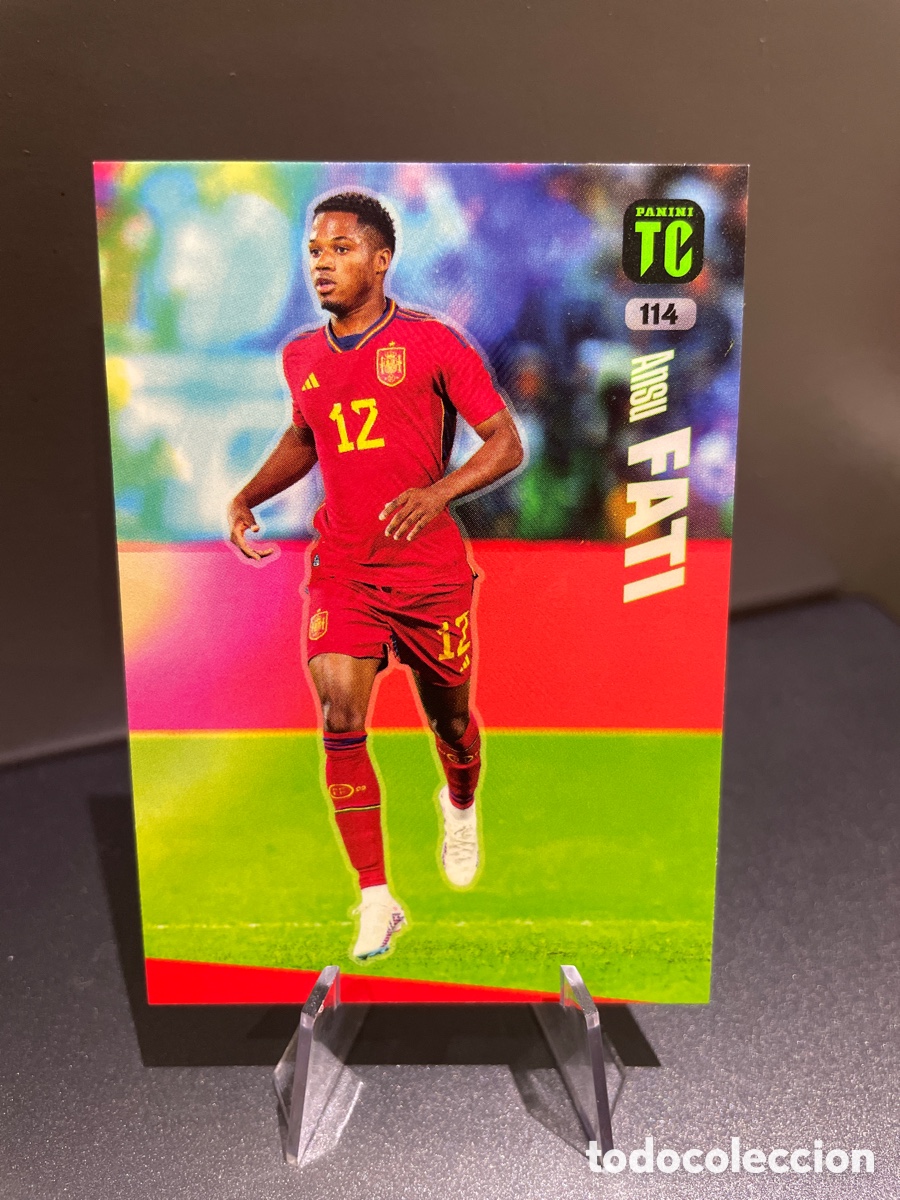 Fu&szlig;ball-Sticker: Ansu Fati 114 Panini Top Class 2024 Espa&ntilde;a