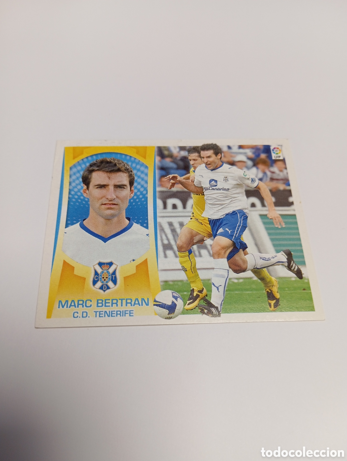 Fu&szlig;ball-Sticker: Marc Bertr&aacute;n 3 Tenerife Liga Este 2009 2010 PANINI 09 10