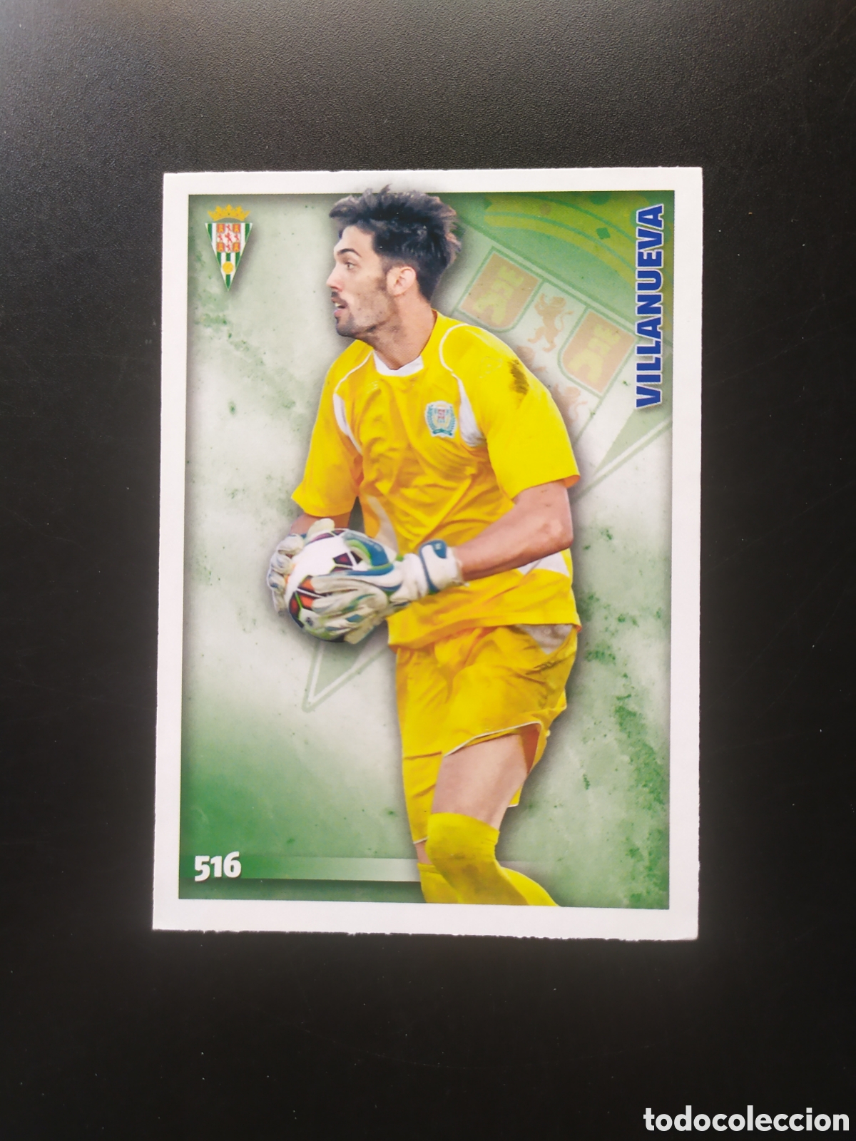 Cromos de f&uacute;tbol: Mundicromo fichas Liga 2014 2015 14 15 Villanueva n&deg; 516 C&oacute;rdoba