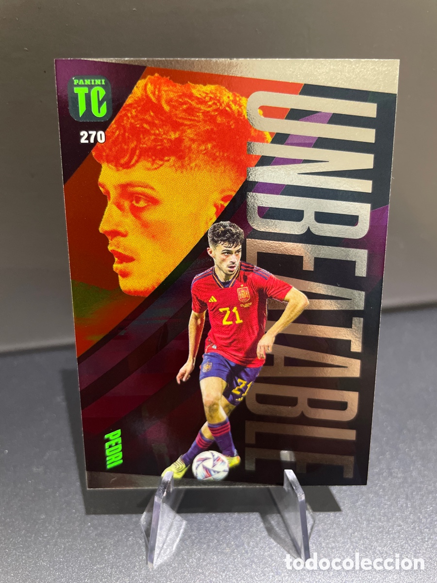 Cartes &agrave; collectionner de Football: Pedri 270 Unbeatable Panini Top Class 2024 Espa&ntilde;a