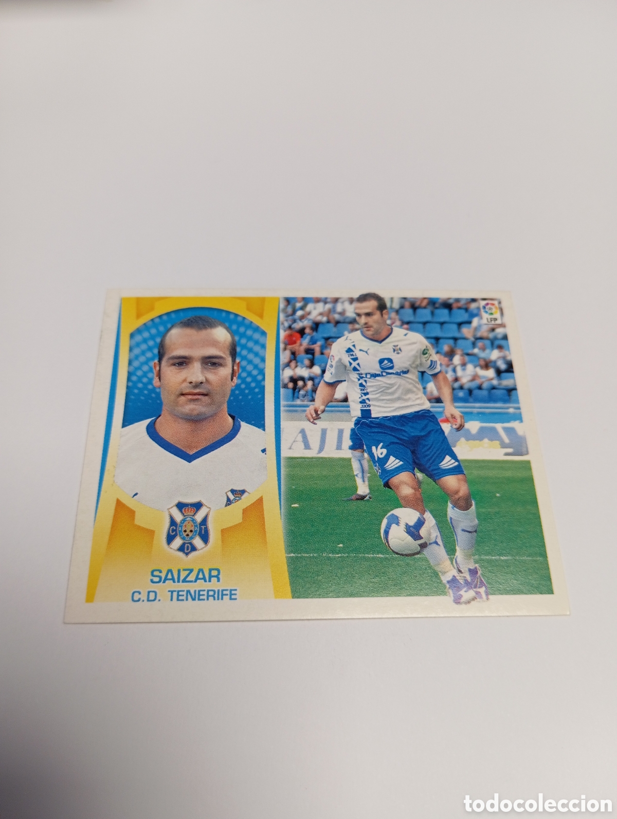 Cromos de Futebol: Saizar 14 Tenerife Liga Este 2009 2010 PANINI 09 10