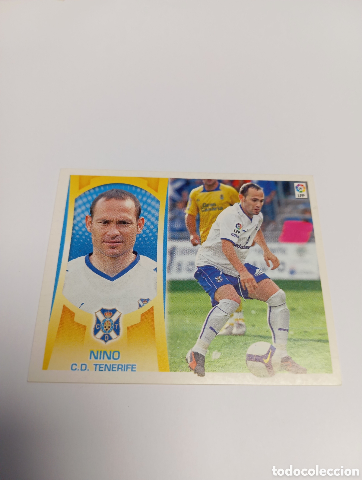 Cromos de Futebol: NINO 16 Tenerife Liga Este 2009 2010 PANINI 09 10