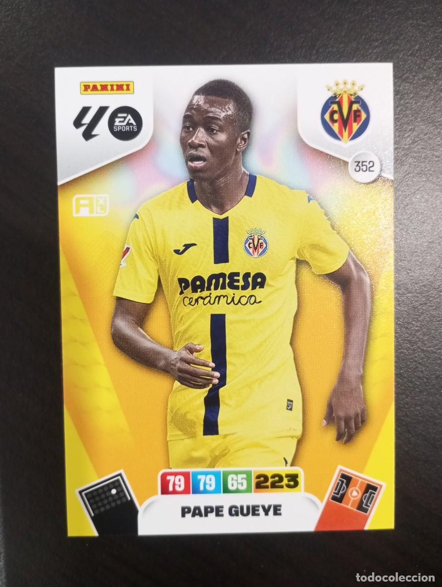 Fu&szlig;ball-Sticker: CARD ADRENALYN XL PANINI 2025-2026 25 26 REGULAR PAPE GUEYE VILLARREAL 352