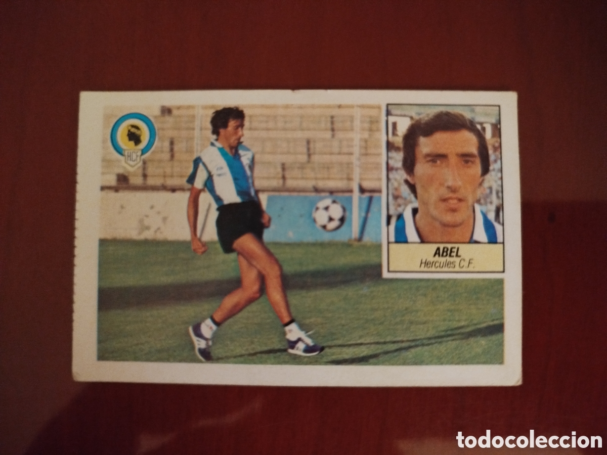 Cromos de f&uacute;tbol: Liga este 84/85.Hercules.Abel (FICHAJE.N&deg;20).