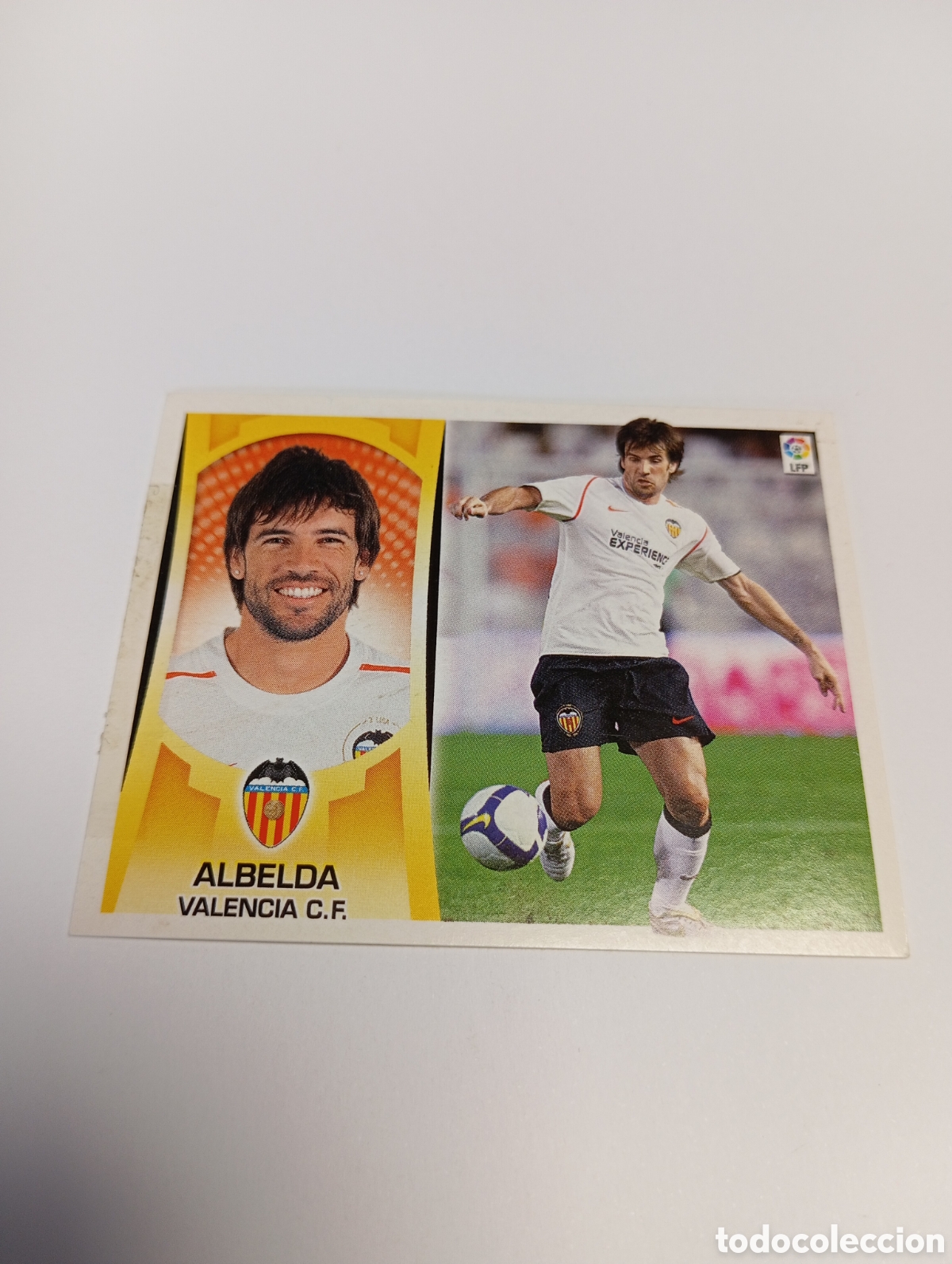 Cromos de F&uacute;tbol: Albelda 11 Valencia Liga Este 2009 2010 PANINI 09 10