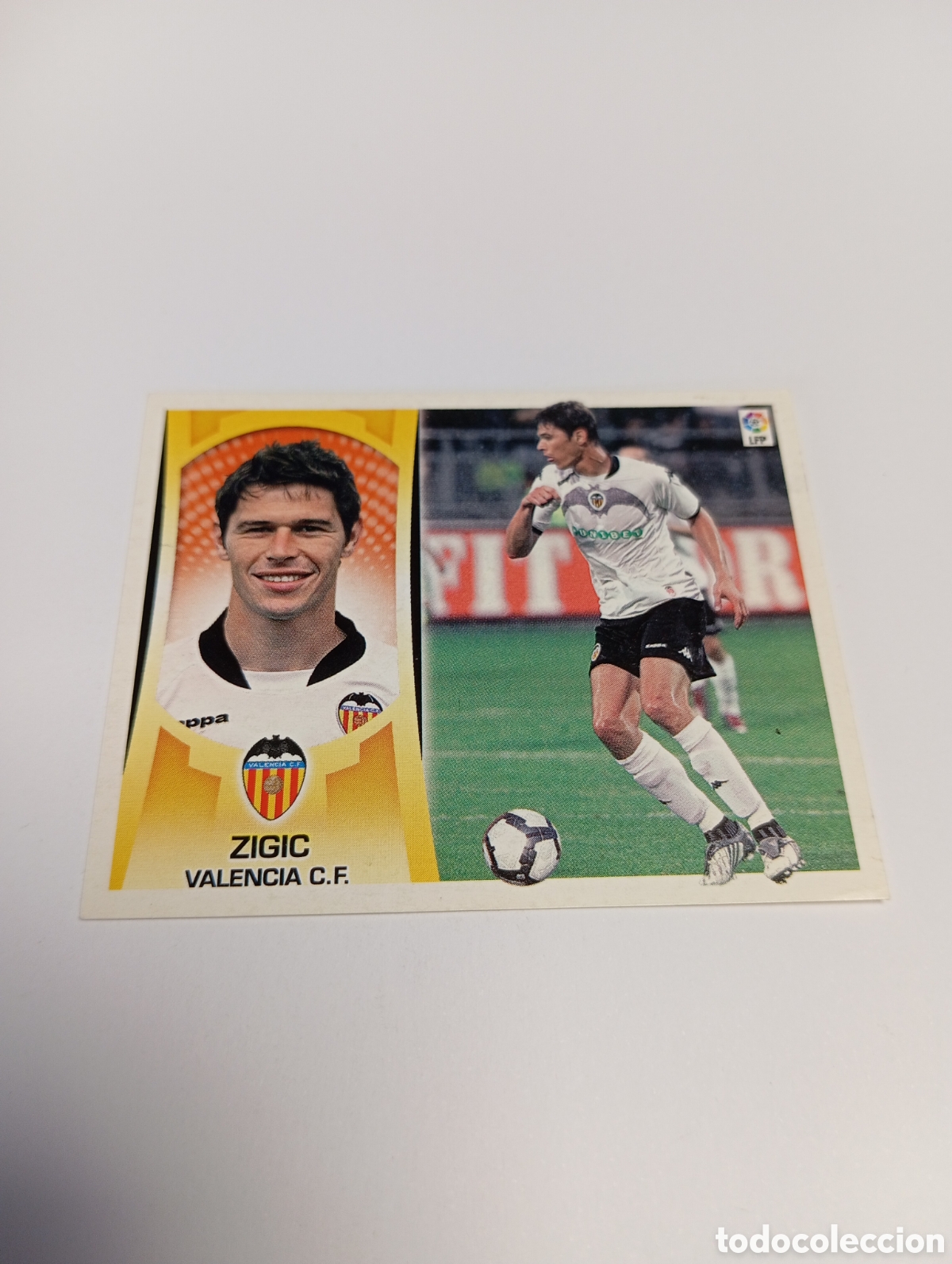 Fu&szlig;ball-Sticker: ZIGIC 15 B COLOCA Valencia Liga Este 2009 2010 PANINI 09 10