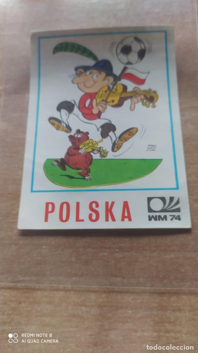 Figurine di Calcio: POLONIA 336 VI&Ntilde;ETA -MUNICH 74 VULCANO -PANINI MUNDIAL 1974 WORLD CUP 1974 - C5