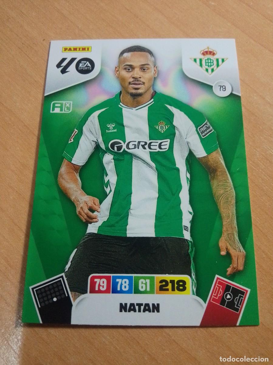 Cromos de F&uacute;tbol: 79 NATAN DEL BETIS 25 26 ADRENALYN XL 2025 2026