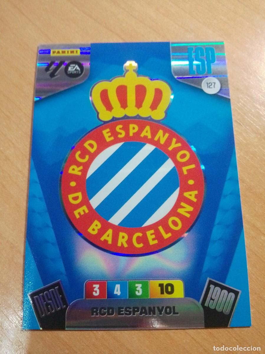 Cromos de F&uacute;tbol: 127 ESCUDO DEL ESPANYOL 25 26 ADRENALYN XL 2025 2026 NUEVO