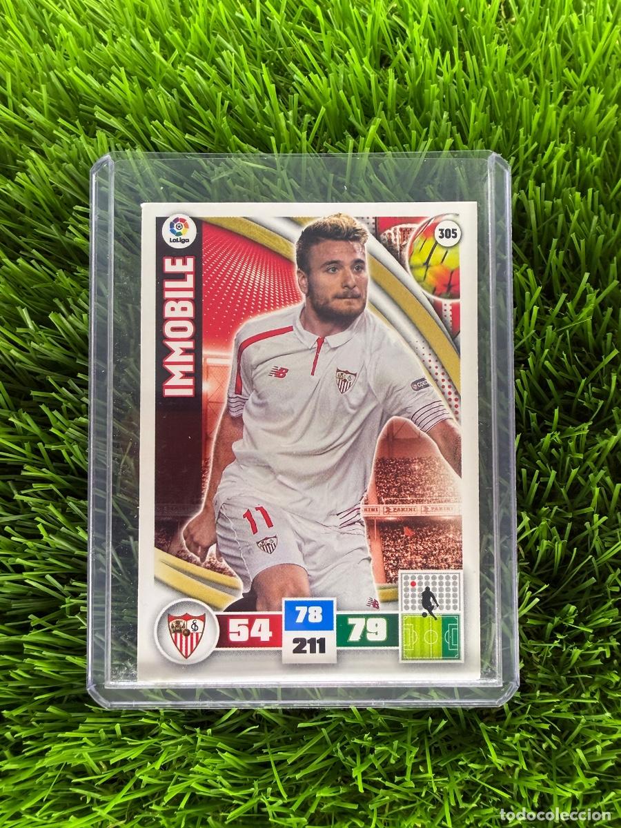 Cromos de f&uacute;tbol: N&ordm; 305 Immobile Sevilla FC Adrenalyn XL 15 16