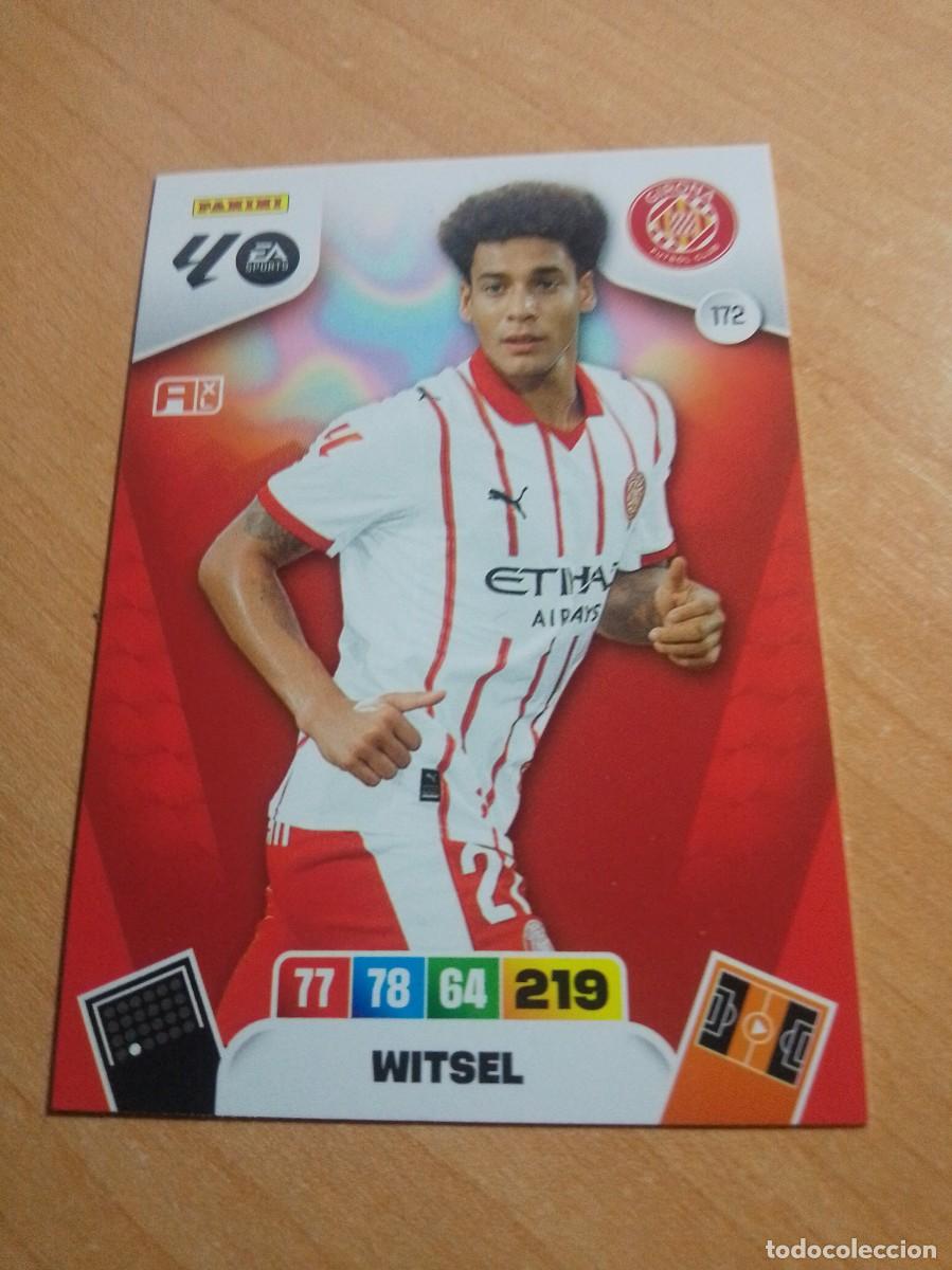 Cromos de F&uacute;tbol: 172 WITSEL DEL GIRONA 25 26 ADRENALYN XL 2025 2026