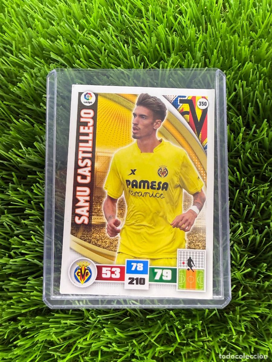 Cromos de f&uacute;tbol: N&ordm; 350 Samu Castillejo Villarreal CF Adrenalyn XL 15 16