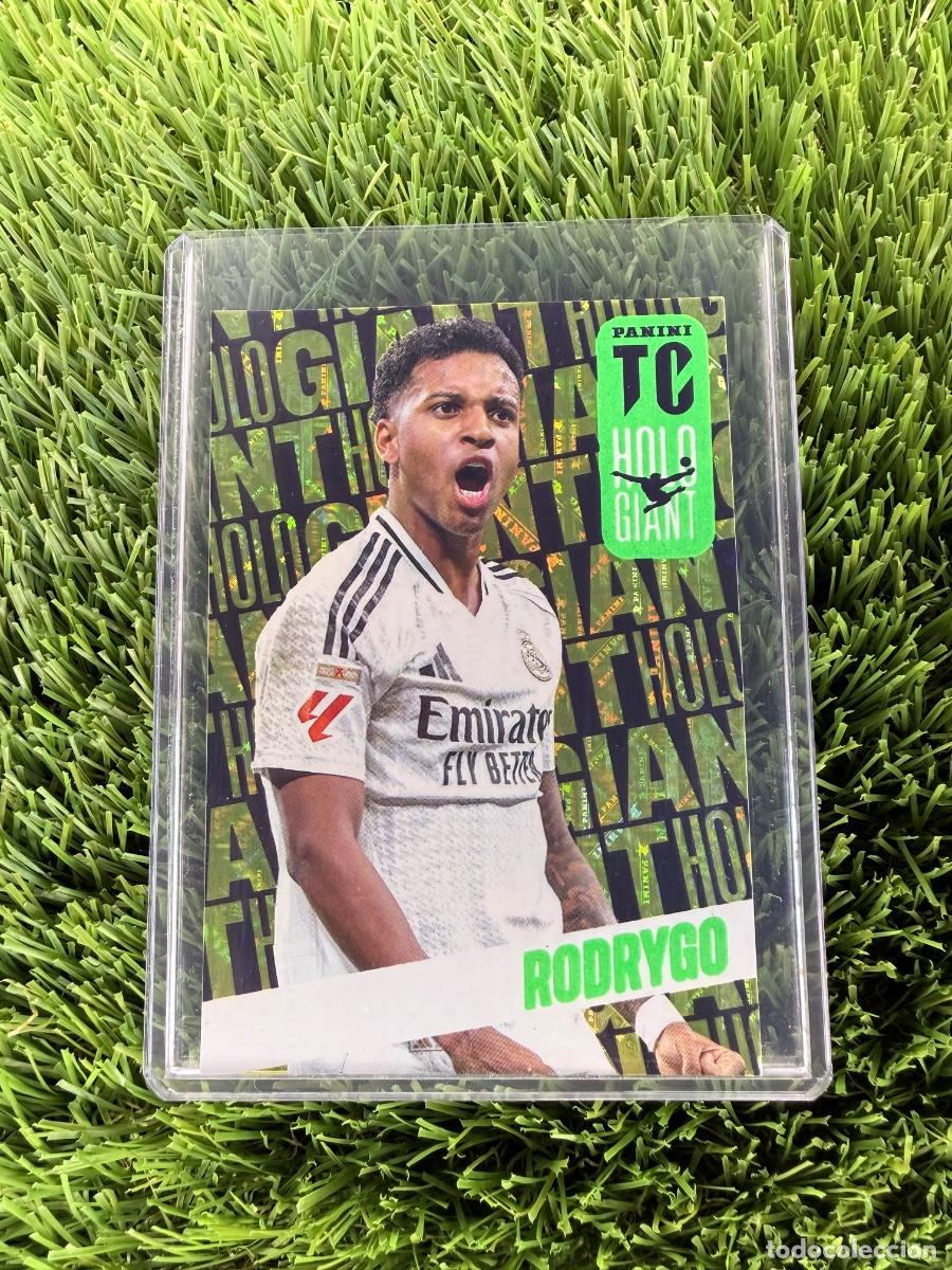 Figurine di Calcio: N&ordm; HG20 Rodrygo Holo Giantes Real Madrid CF Panini Top Class 2025