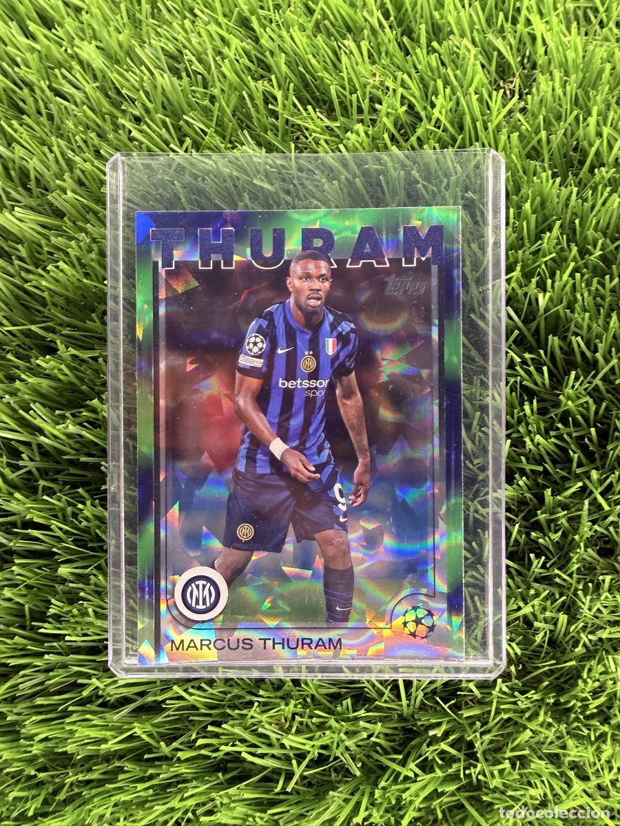 Figurine di Calcio: N&ordm; 111 Marcus Thuram Paralell Northern Lights Inter de Mil&aacute;n Topps UEFA Clubs Competitions 24 25