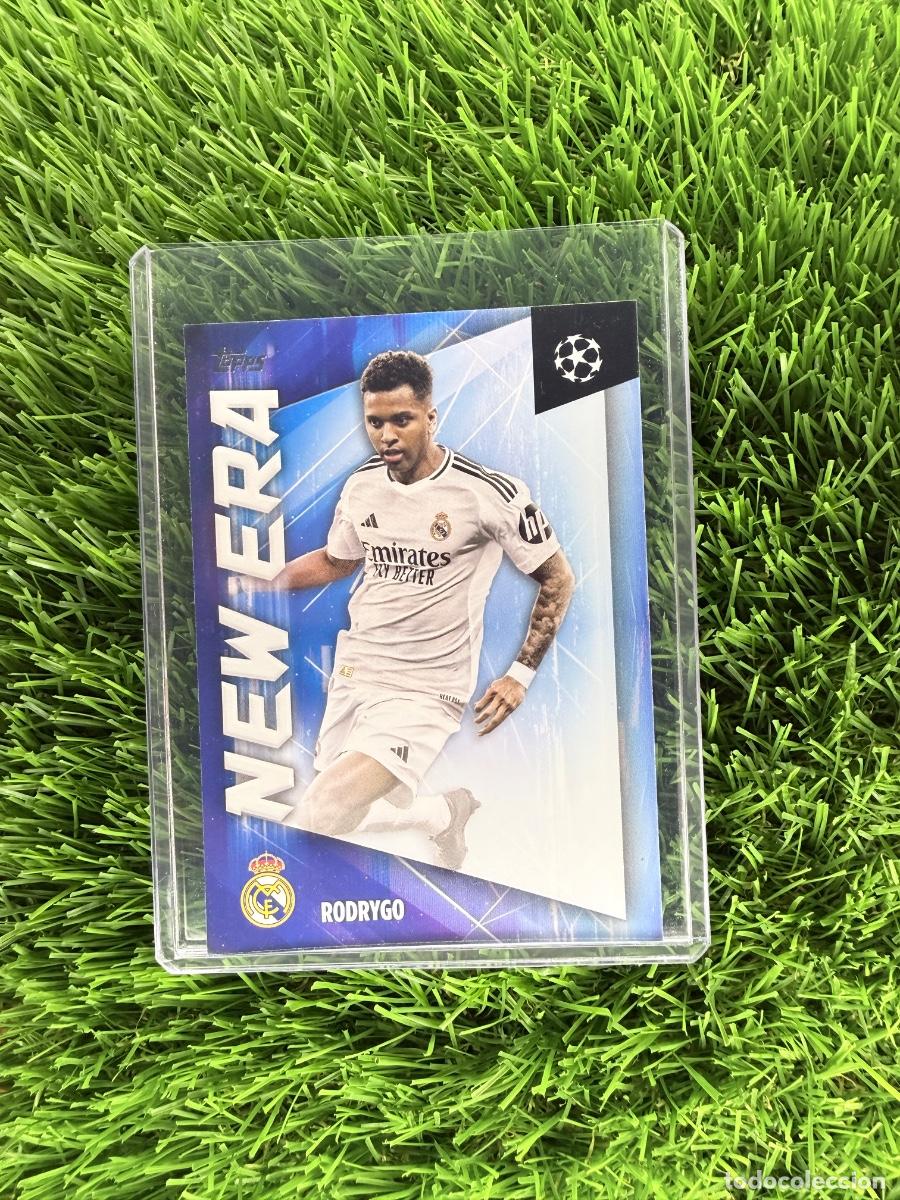 Figurine di Calcio: N&ordm; NE-22 Rodrygo New Era Real Madrid CF Topps UEFA Clubs Competitions 24 25