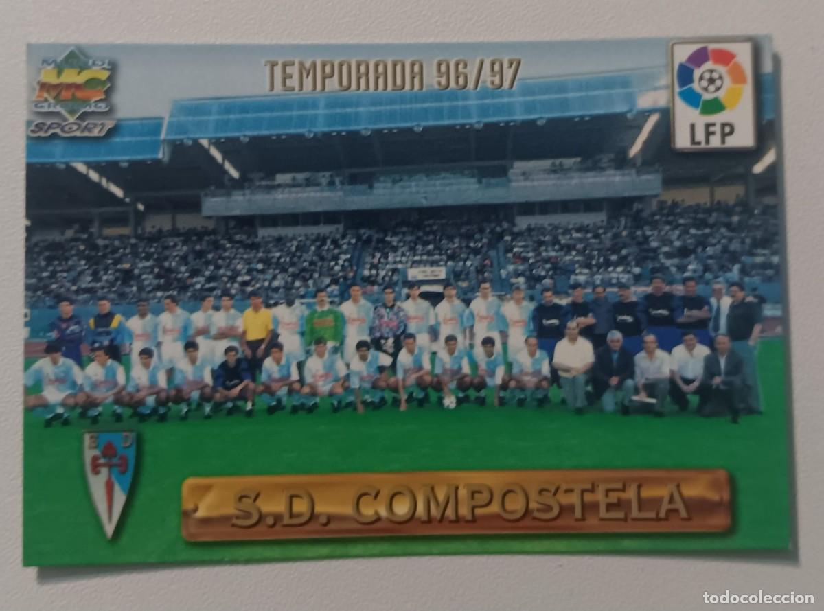 Fu&szlig;ball-Sticker: CROMO FUTBOL LIGA 1996 1997 96 97 NUMERO COMPOSTELA MUNDICROMO MUNDI CROMO