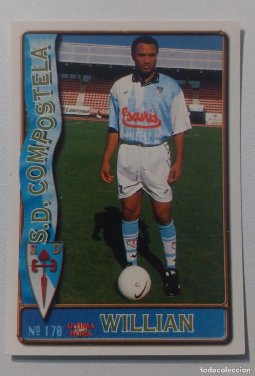 Cromos de Futebol: CROMO FUTBOL LIGA 1996 1997 96 97 NUMERO 170 COMPOSTELA MUNDICROMO MUNDI CROMO