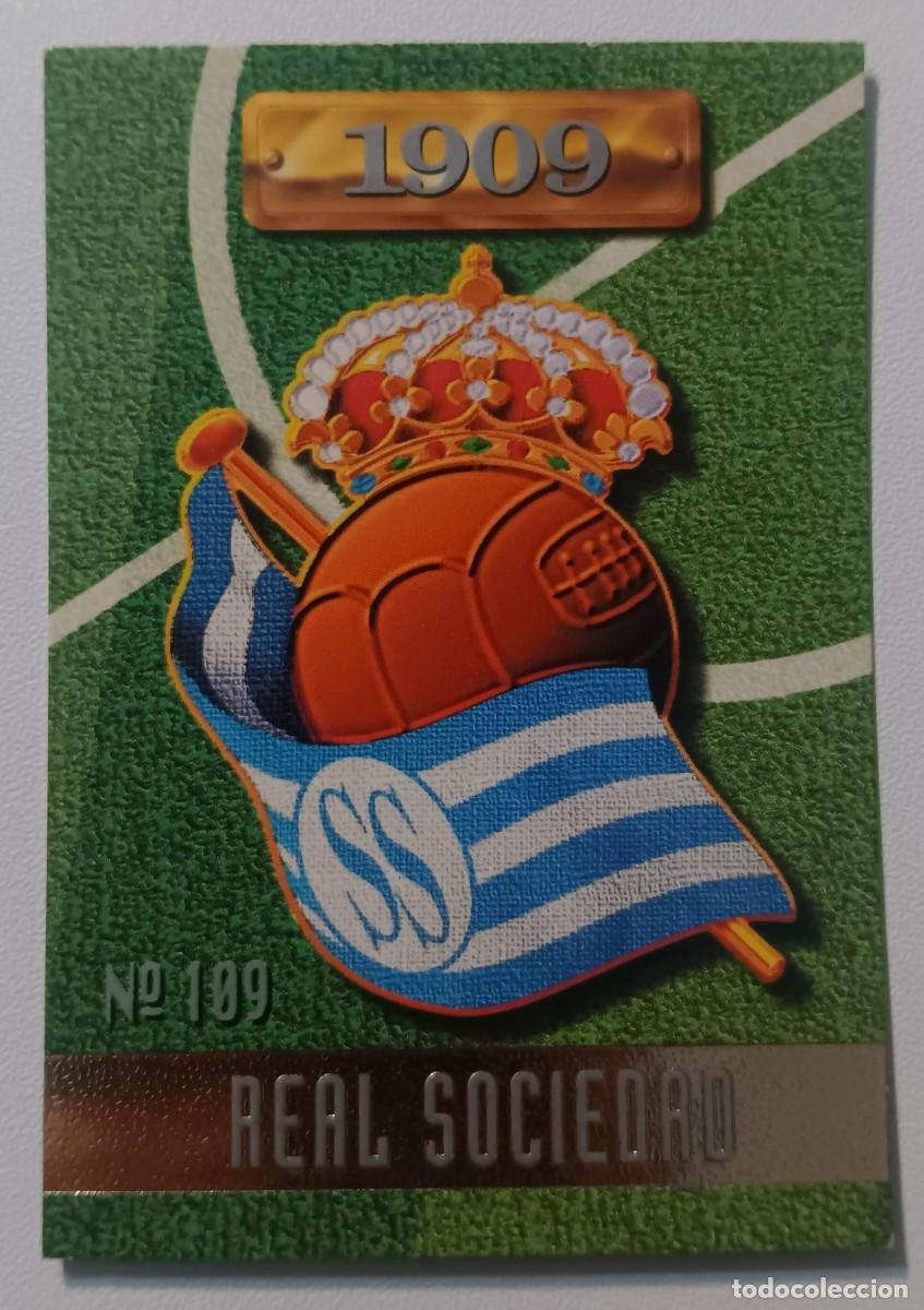 Cromos de F&uacute;tbol: CROMO FUTBOL LIGA 1996 1997 96 97 NUMERO 109 REAL SOCIEDAD MUNDICROMO MUNDI CROMO