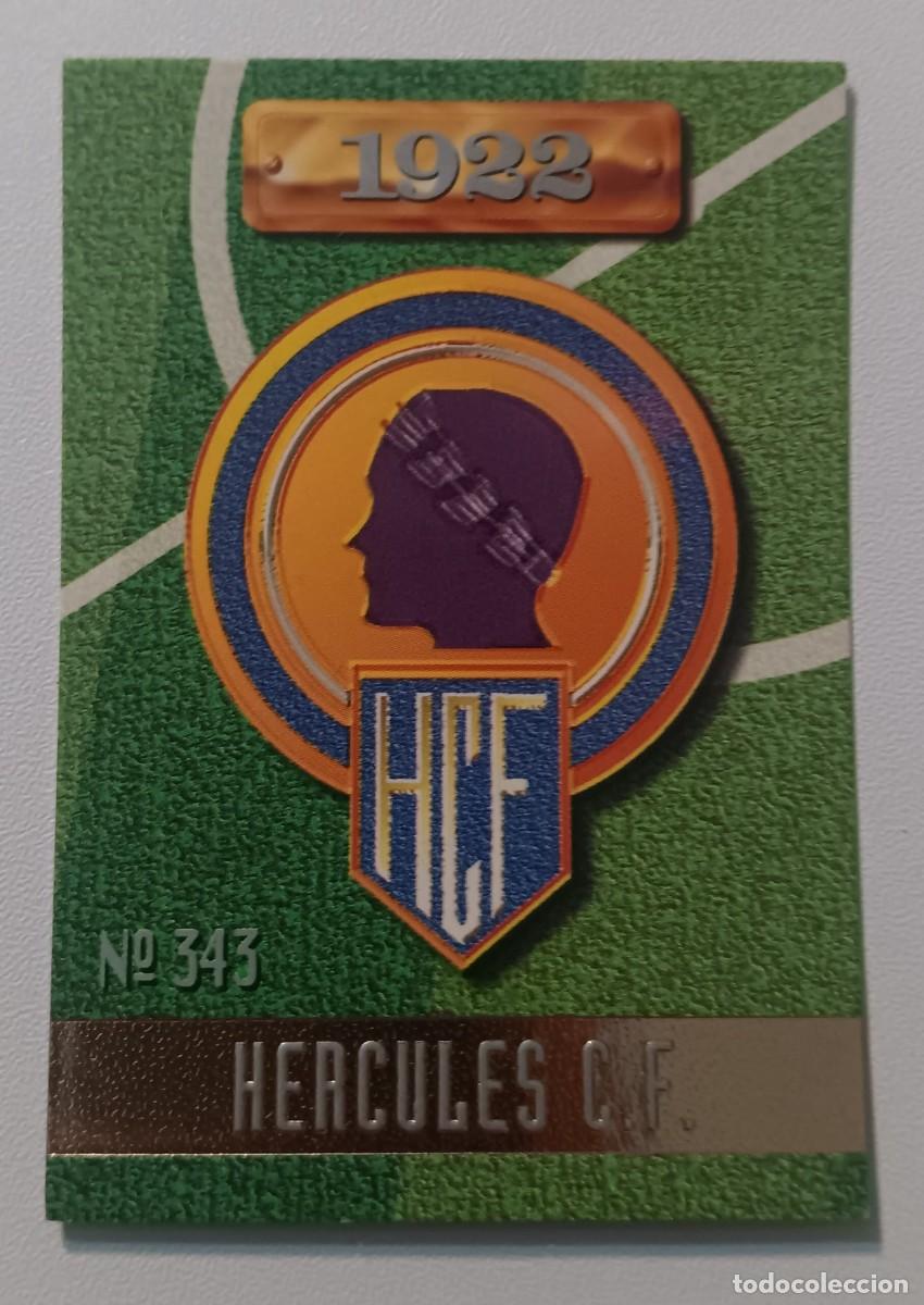 Figurine di Calcio: CROMO FUTBOL LIGA 1996 1997 96 97 NUMERO 343 HERCULES MUNDICROMO MUNDI CROMO